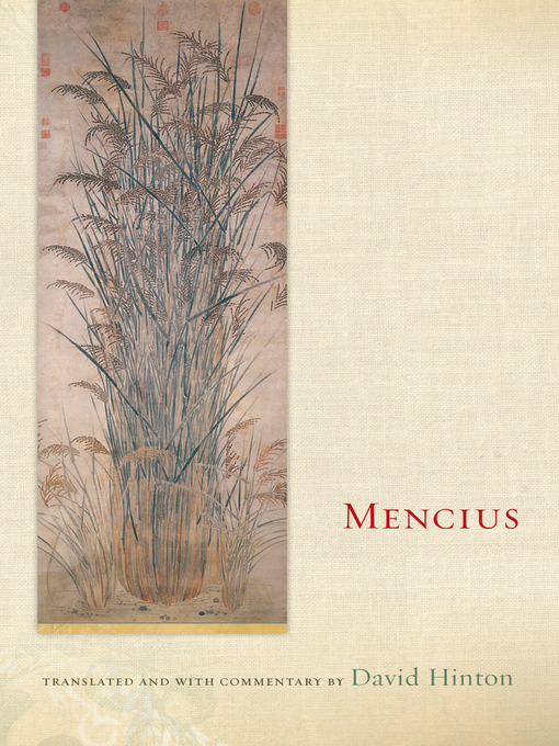Title details for Mencius by David Hinton - Available
